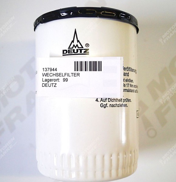 SPIN-ON OIL FILTER